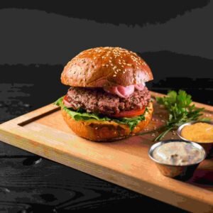 Cheese Non-Veg Makhani Burger